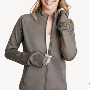 Capezio Olive Athletic Jacket